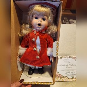 Crowned Fine porcelain doll